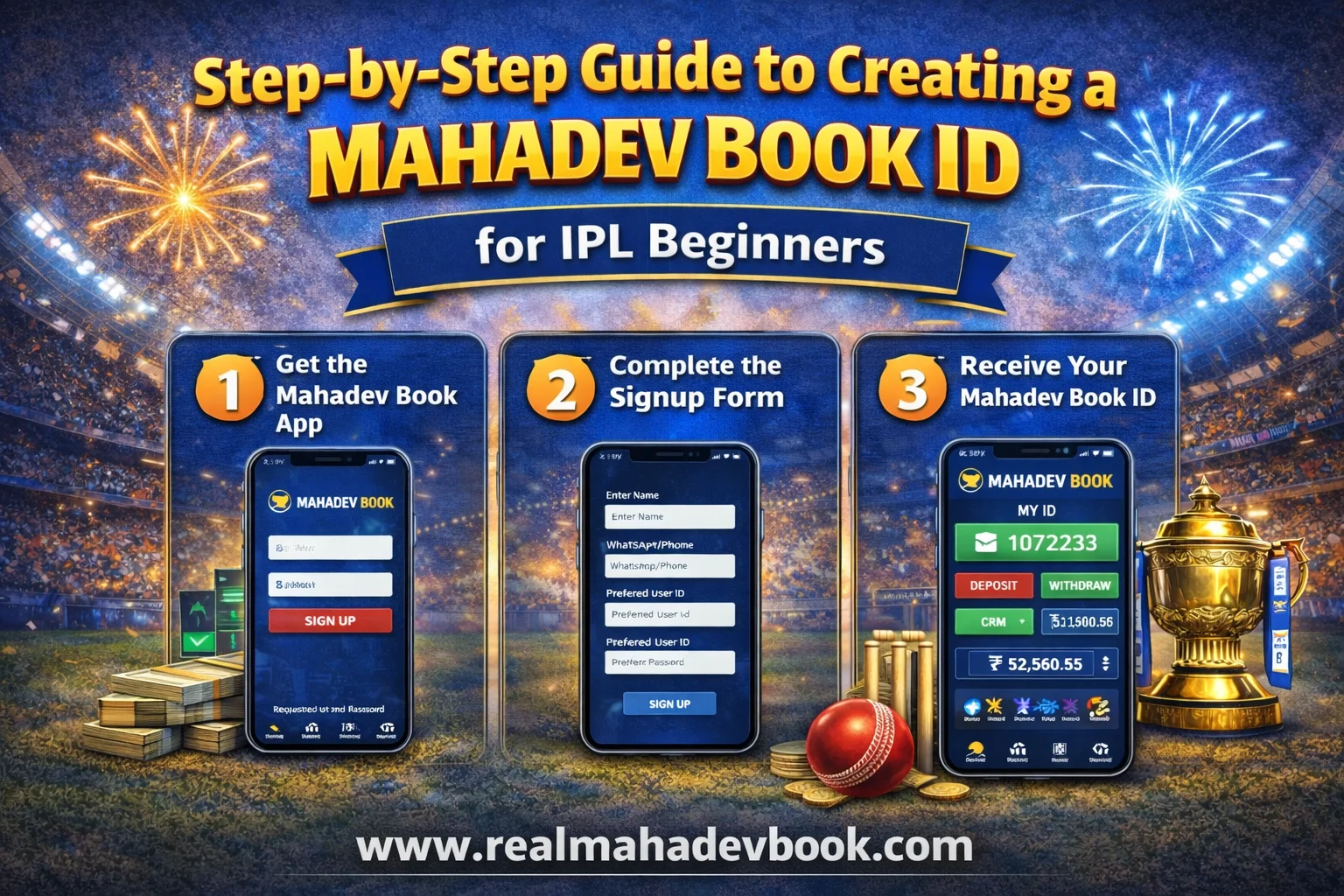Step-by-Step Guide to Creating a Mahadev Book ID for IPL Beginners