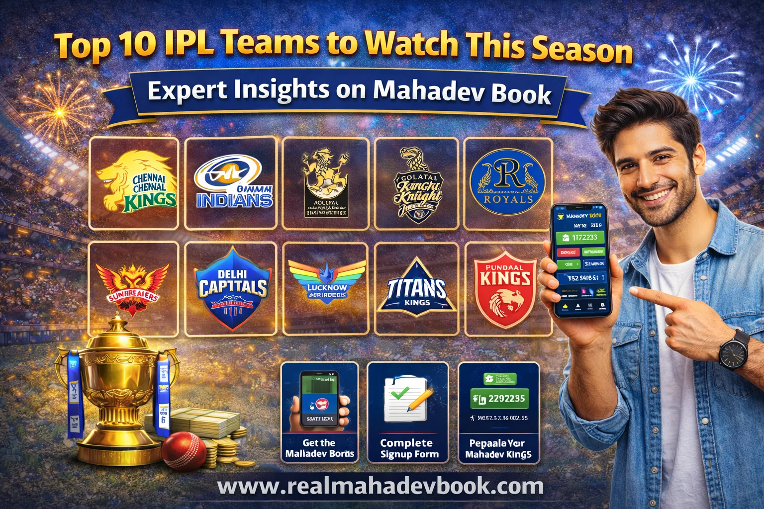 Top 10 IPL Teams to Watch This Season – Expert Insights on Mahadev Book