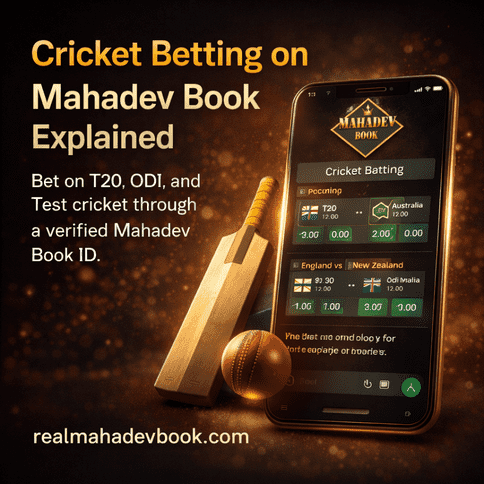 Cricket Betting on Mahadev Book